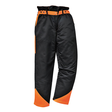 Pantaloni in talie Portwest OAK CH11, pentru forestieri, 65% poliester, 35% bumbac, 245g