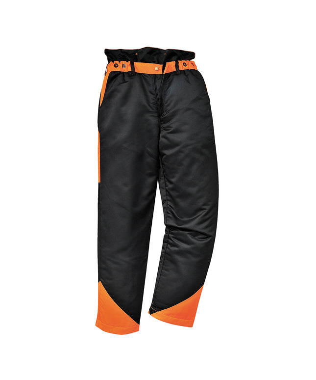Pantaloni in talie Portwest OAK CH11, pentru forestieri, 65% poliester, 35% bumbac, 245g