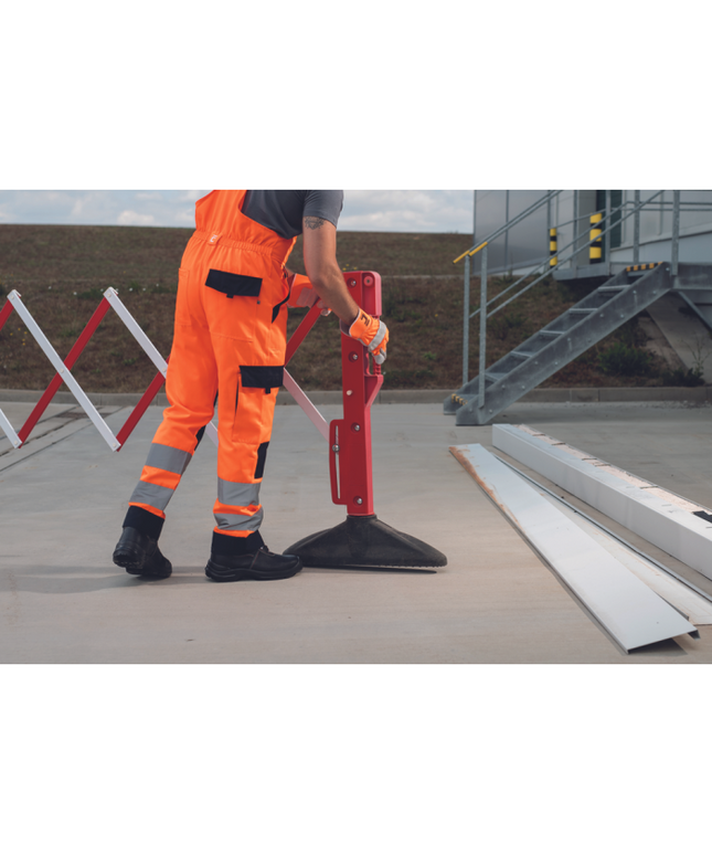 Pantaloni salopeta cu pieptar Cerva TELDE, 65/35 tercot, 195 gr/mp