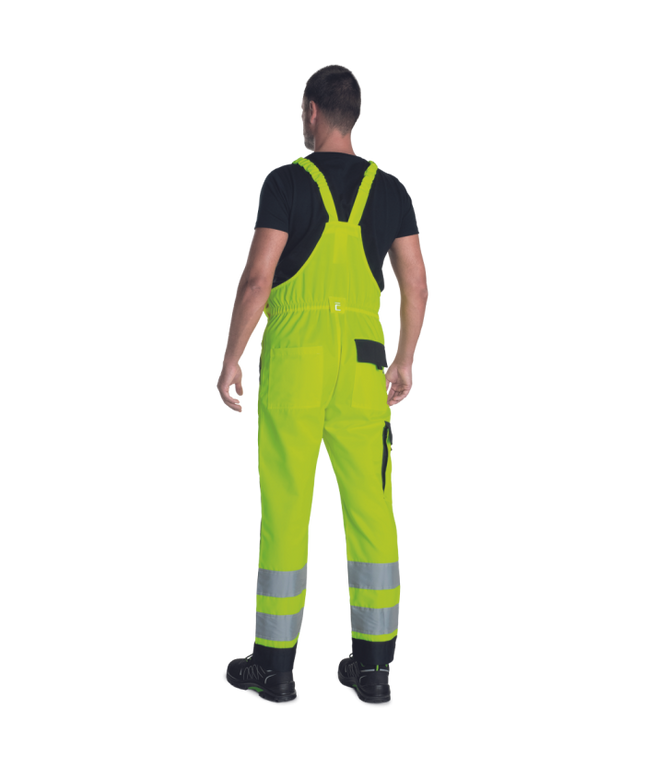 Pantaloni salopeta cu pieptar Cerva TELDE, 65/35 tercot, 195 gr/mp