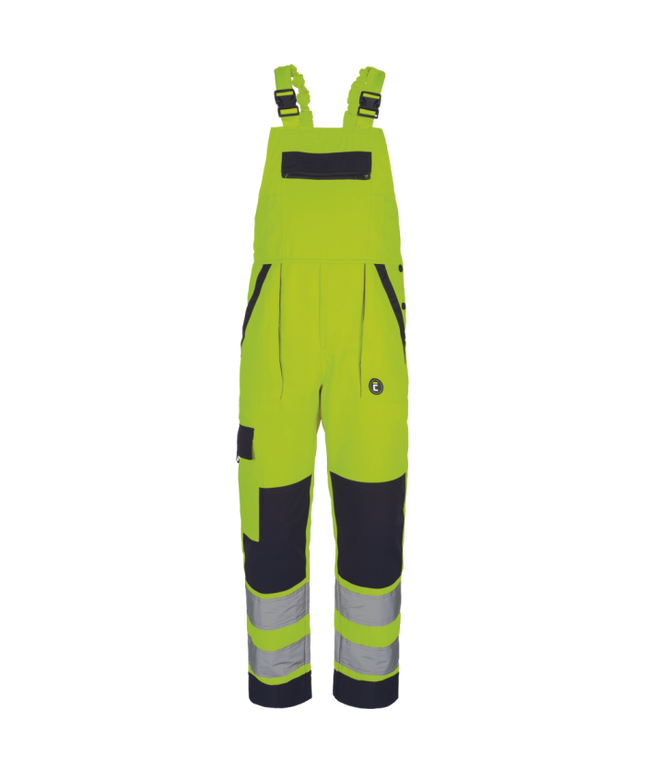 Pantaloni salopeta cu pieptar Cerva TELDE, 65/35 tercot, 195 gr/mp