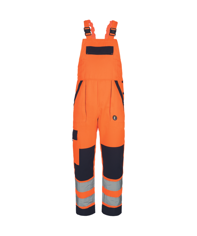 Pantaloni salopeta cu pieptar Cerva TELDE, 65/35 tercot, 195 gr/mp