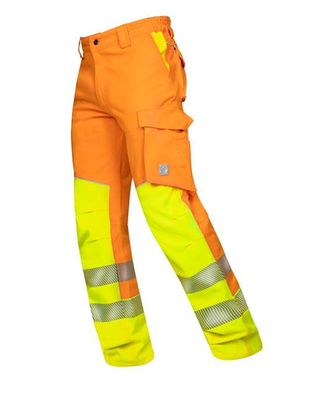 Pantaloni reflectorizanti Ardon SIGNAL, 65% poliester - 35% bumbac, 290 gr/mp