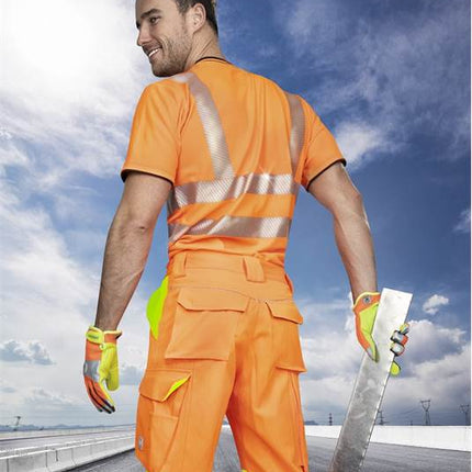 Pantaloni reflectorizanti Ardon SIGNAL, 65% poliester - 35% bumbac, 290 gr/mp