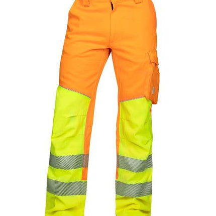Pantaloni reflectorizanti Ardon SIGNAL, 65% poliester - 35% bumbac, 290 gr/mp