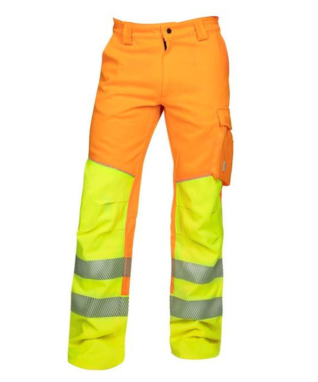 Pantaloni reflectorizanti Ardon SIGNAL, 65% poliester - 35% bumbac, 290 gr/mp