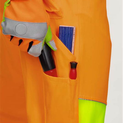 Pantaloni reflectorizanti Ardon SIGNAL, 65% poliester - 35% bumbac, 290 gr/mp