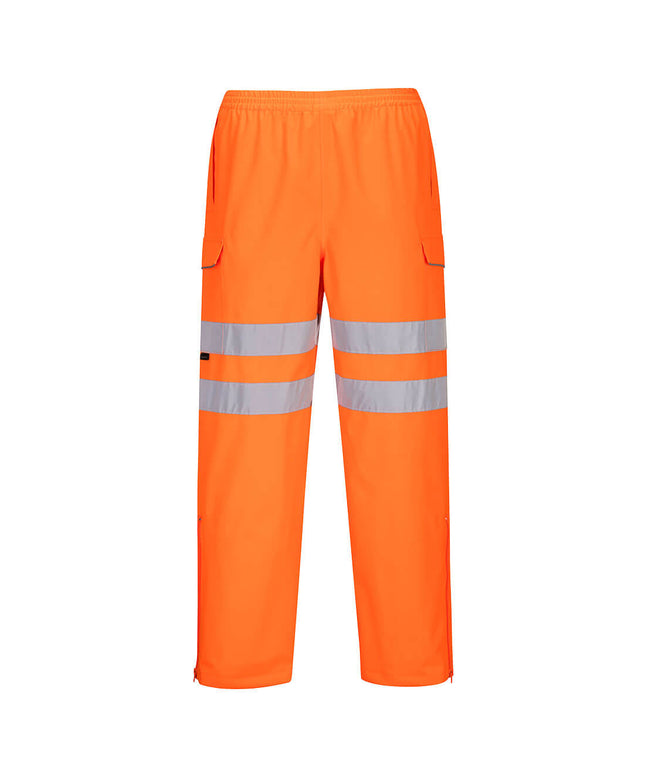 Pantaloni reflectorizanti impermeabili Portwest S597, 100% poliester, 300D Stretch Oxford, 200 gr/mp