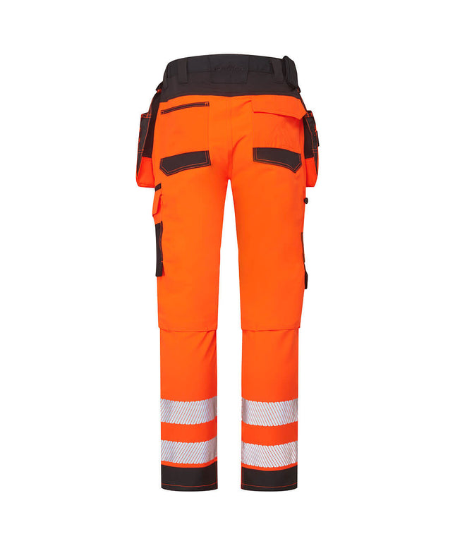Pantaloni reflectorizanti in talie Portwest DX454, 65% poliester, 33% bumbac, 2% elastan, 235 gr/mp