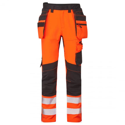 Pantaloni reflectorizanti in talie Portwest DX454, 65% poliester, 33% bumbac, 2% elastan, 235 gr/mp