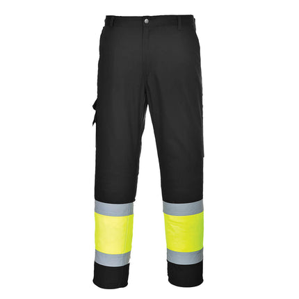 Pantaloni reflectorizanti Portwest TWO TONE COMBATE 049, bicolori, 65% poliester, 35% bumbac, 245 gr/mp