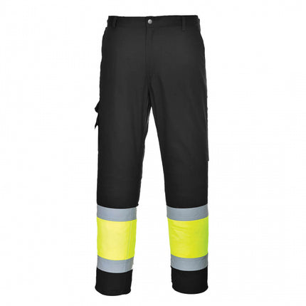 Pantaloni reflectorizanti Portwest TWO TONE COMBATE 049, bicolori, 65% poliester, 35% bumbac, 245 gr/mp