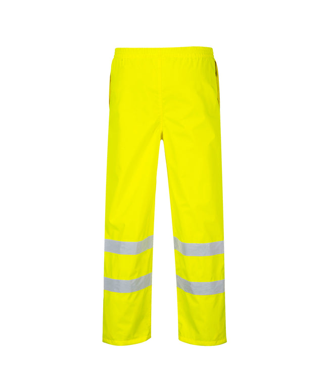 Pantaloni reflectorizanti Portwest HIVIS S487, 100% poliester, 190 gr/mp