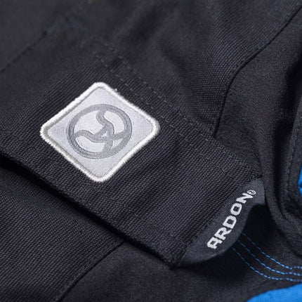 Pantaloni salopeta cu pieptar Ardon 4XSTRETCH, 98% bumbac, 2% elastan, 250 gr/mp