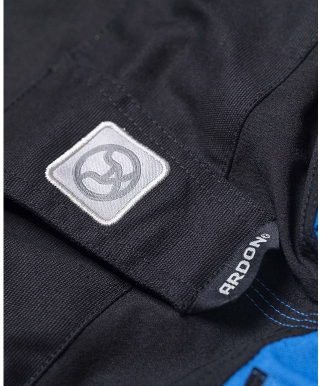 Pantaloni salopeta cu pieptar Ardon 4XSTRETCH, 98% bumbac, 2% elastan, 250 gr/mp
