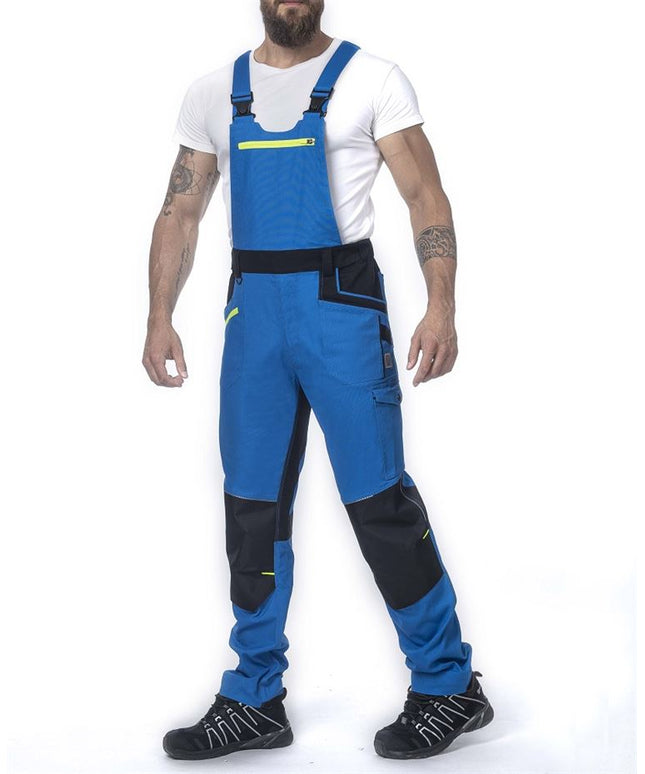 Pantaloni salopeta cu pieptar Ardon 4XSTRETCH, 98% bumbac, 2% elastan, 250 gr/mp