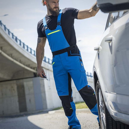 Pantaloni salopeta cu pieptar Ardon 4XSTRETCH, 98% bumbac, 2% elastan, 250 gr/mp