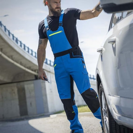 Pantaloni salopeta cu pieptar Ardon 4XSTRETCH, 98% bumbac, 2% elastan, 250 gr/mp