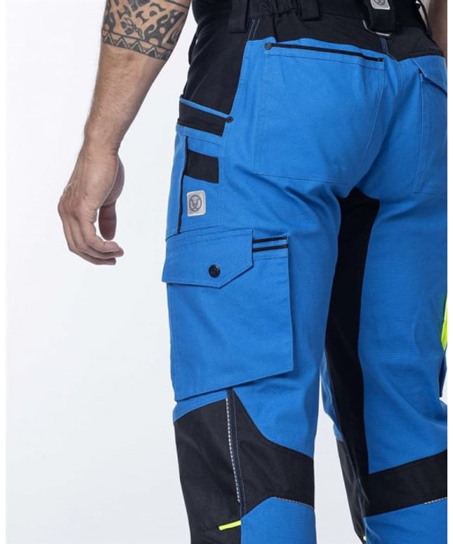 Pantaloni salopeta cu pieptar Ardon 4XSTRETCH, 98% bumbac, 2% elastan, 250 gr/mp