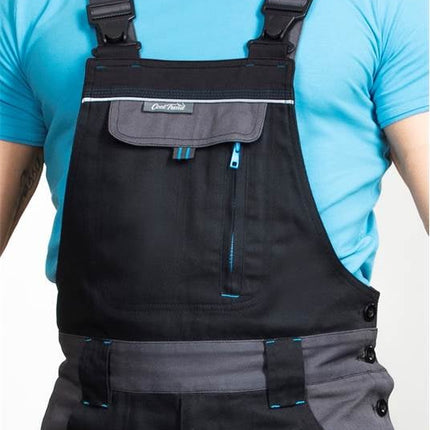 Pantaloni salopeta cu pieptar Ardon COOL TREND, 100% bumbac, 260 gr/mp