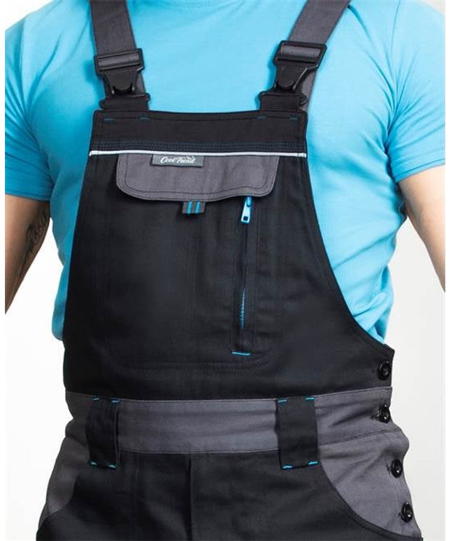 Pantaloni salopeta cu pieptar Ardon COOL TREND, 100% bumbac, 260 gr/mp