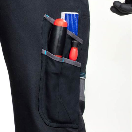 Pantaloni salopeta cu pieptar Ardon COOL TREND, 100% bumbac, 260 gr/mp