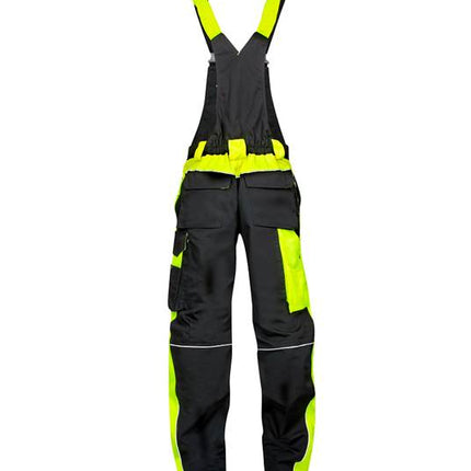 Pantaloni salopeta cu pieptar Ardon NEON, 65% poliester - 35% bumbac, 270 gr/mp