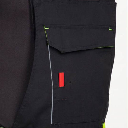 Pantaloni salopeta cu pieptar Ardon NEON, 65% poliester - 35% bumbac, 270 gr/mp