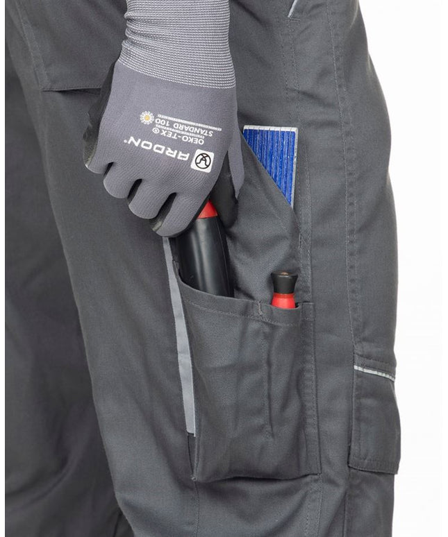 Pantaloni salopeta cu pieptar Ardon SUMMER, tercot 65/35, 200 gr/mp