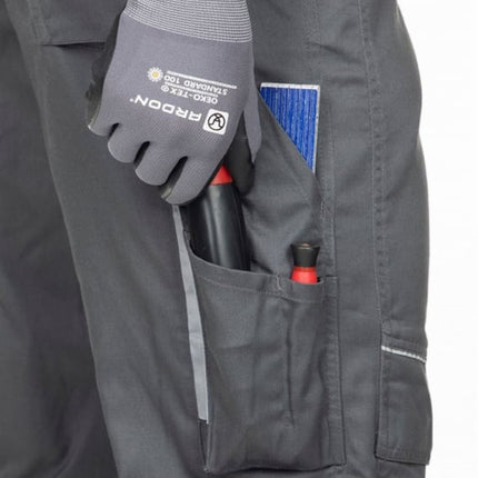 Pantaloni salopeta cu pieptar Ardon SUMMER, tercot 65/35, 200 gr/mp