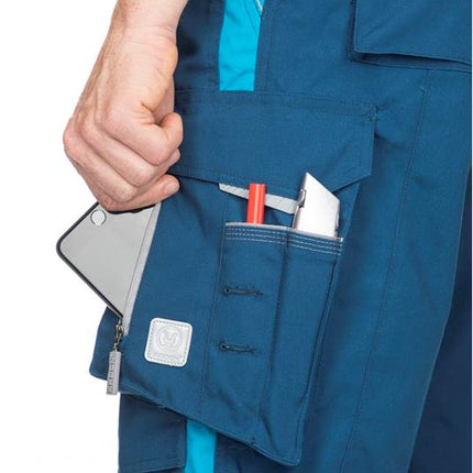 Pantaloni salopeta cu pieptar Ardon URBAN, 65% poliester - 35% bumbac, 270 gr/mp