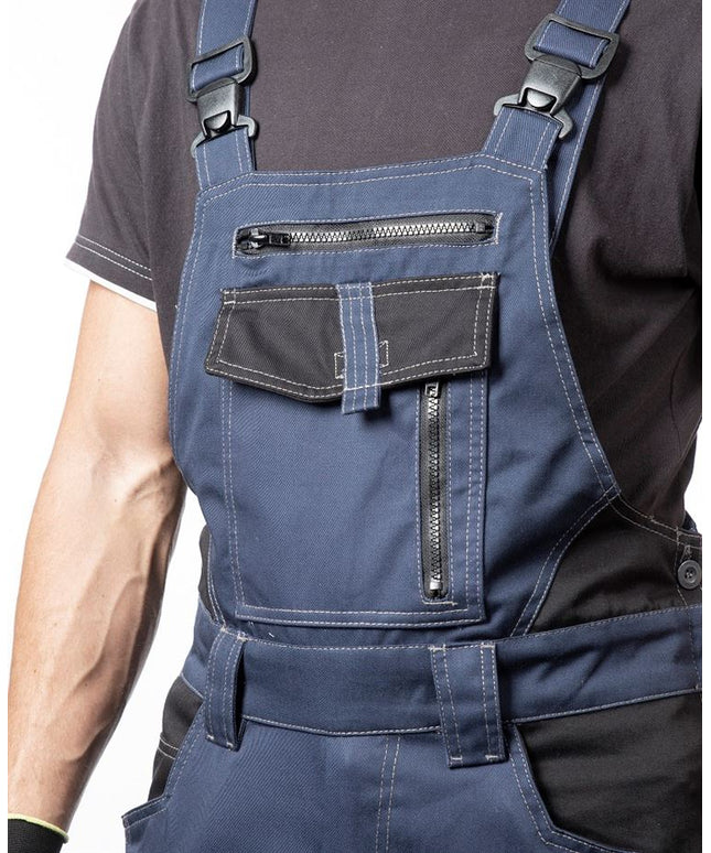 Pantaloni salopeta cu pieptar Ardon VISION, tercot 60/40, 260 gr/mp