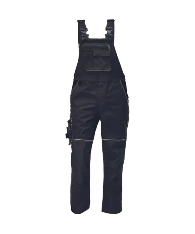 Pantaloni salopeta cu pieptar Cerva KNOXFIELD 275, 65% poliester, 35% bumbac, 275 gr/mp