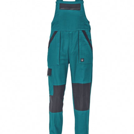 Pantaloni salopeta cu pieptar Cerva MAX NEO, 100% bumbac, 260 gr/mp