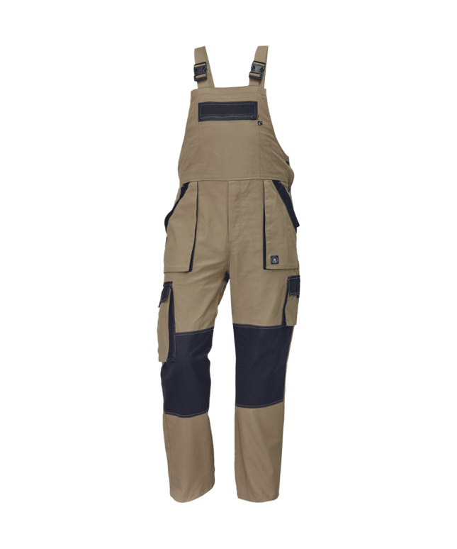 Pantaloni salopeta cu pieptar Cerva MAX SUMMER, 100% bumbac subtire, 200 gr/mp