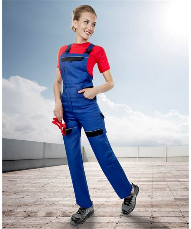 Pantaloni salopeta cu pieptar dama Ardon COOL TREND, 100% bumbac, 260gr/mp