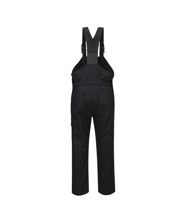 Pantaloni salopeta cu pieptar Portwest WX2 ECO STRETCH Bib and Brace, 65% poliester reciclat, 35% bumbac, 245 gr/mp