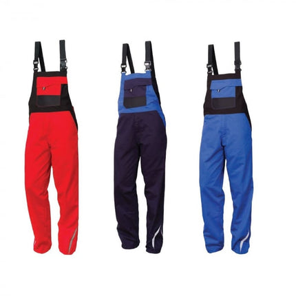 Pantaloni salopeta cu pieptar Renania COLORADO, 100% bumbac, 280gr/mp