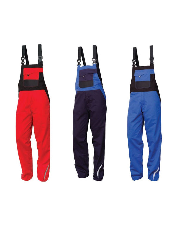 Pantaloni salopeta cu pieptar Renania COLORADO, 100% bumbac, 280gr/mp