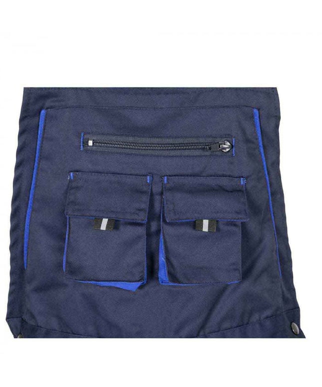 Pantaloni salopeta cu pieptar Renania FIJI, tercot 65/35, 235gr/mp