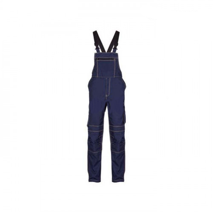 Pantaloni salopeta cu pieptar Renania MAGNUS, tercot 65/35, 320gr/mp