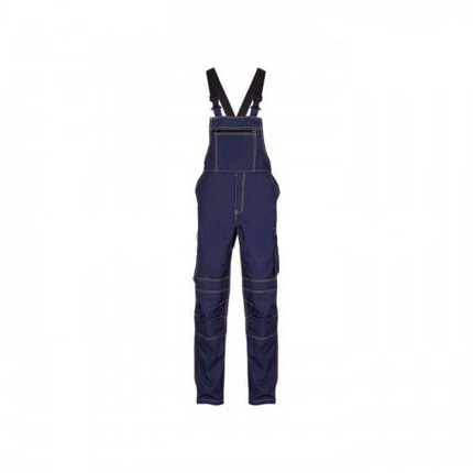 Pantaloni salopeta cu pieptar Renania MAGNUS, tercot 65/35, 320gr/mp