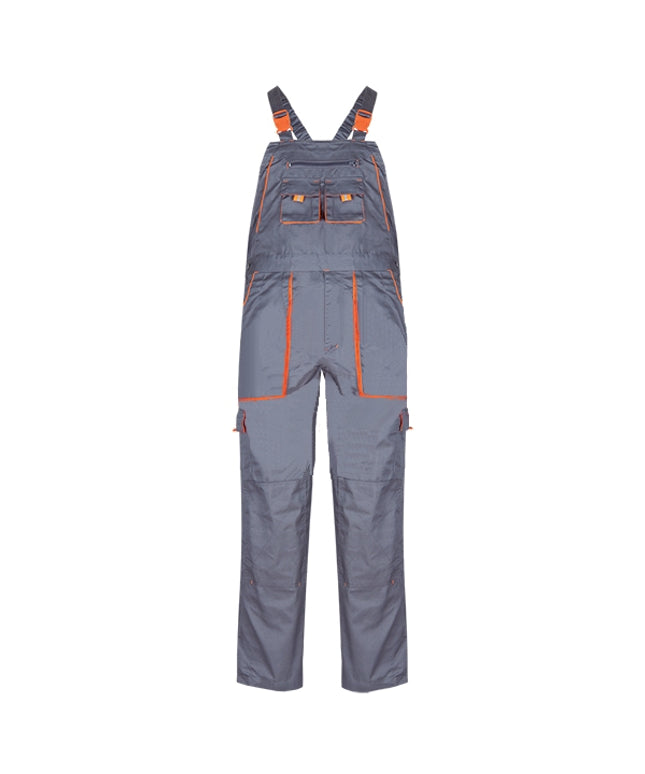 Pantaloni salopeta cu pieptar Renania SAMOA, tercot 65/35, 235gr/mp