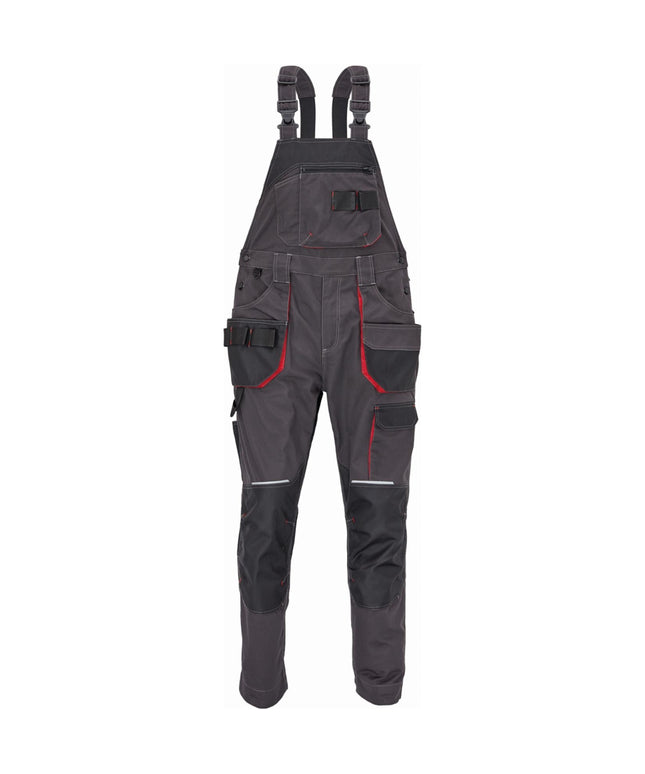 Pantaloni salopeta cu pieptar Safe Worker REUSEL, 65/35 poliester