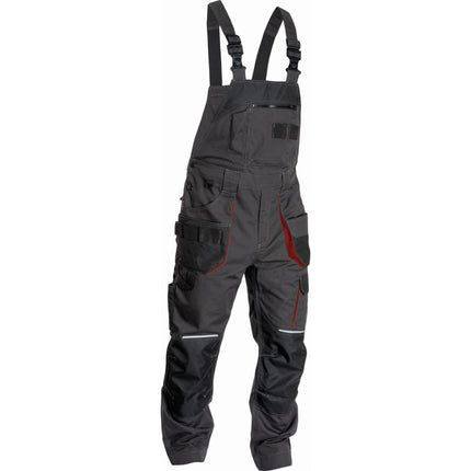 Pantaloni salopeta cu pieptar Safe Worker REUSEL, 65/35 poliester