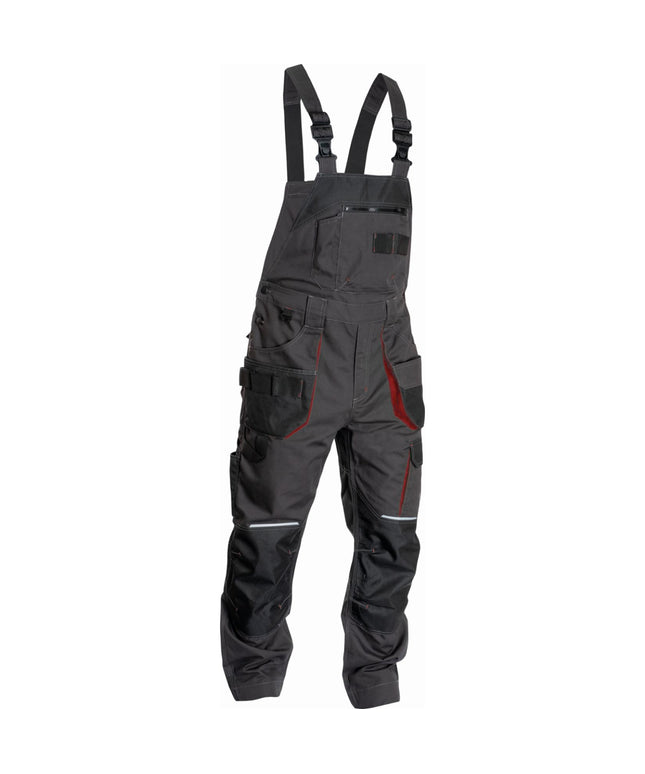Pantaloni salopeta cu pieptar Safe Worker REUSEL, 65/35 poliester