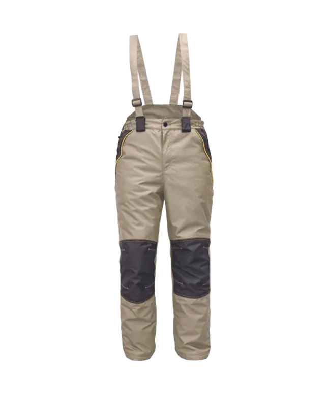 Pantaloni salopeta cu pieptar vatuiti Cerva CREMORNE WINTER, 100% poliester, 160 gr/mp