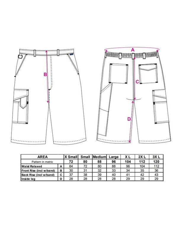 Pantaloni scurti de lucru Portwest COMBAT S790, 65% poliester, 35% bumbac, 210g