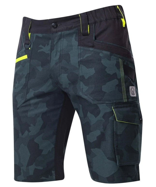 Pantaloni scurti de lucru Ardon CREATRON CAMO, 98% bumbac, 2% elastan, 250 gr/mp