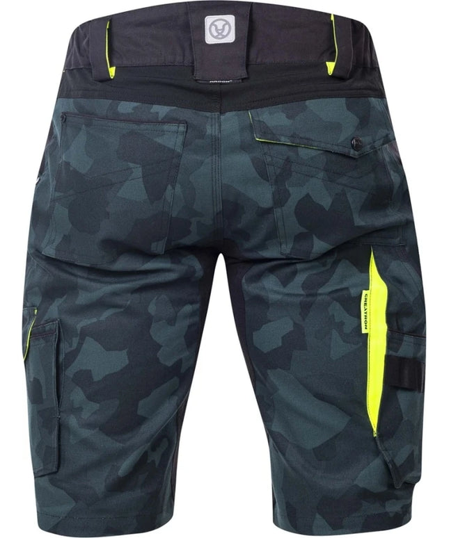 Pantaloni scurti de lucru Ardon CREATRON CAMO, 98% bumbac, 2% elastan, 250 gr/mp